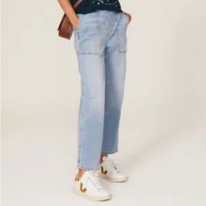 EUC Madewell Relaxed Pull-On Jean, Sz XS